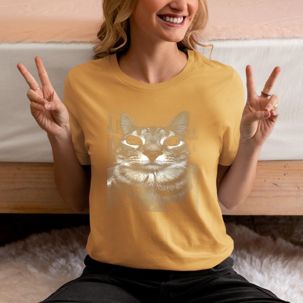 Xanawood Silly Cat Meme T-Shirt