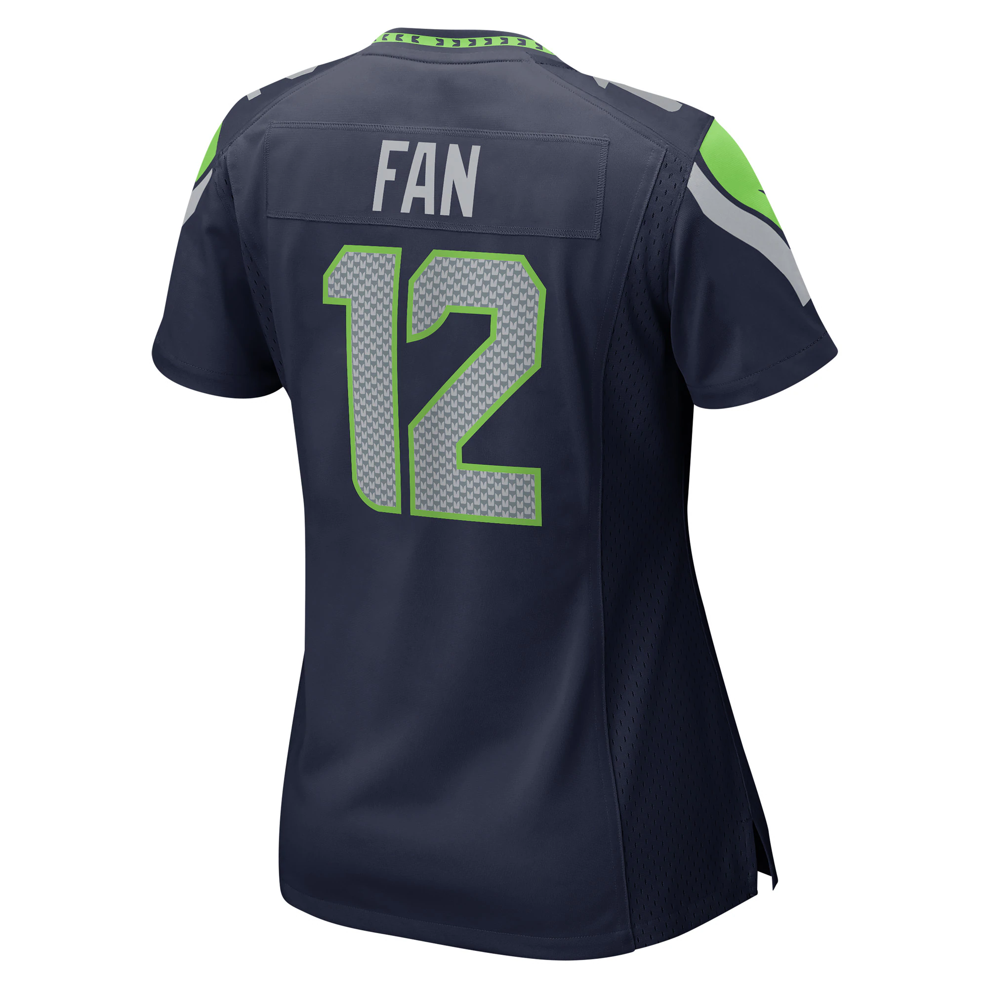 12th Fan Seattle Seahawks BB Store Women's Game Jersey - College Navy