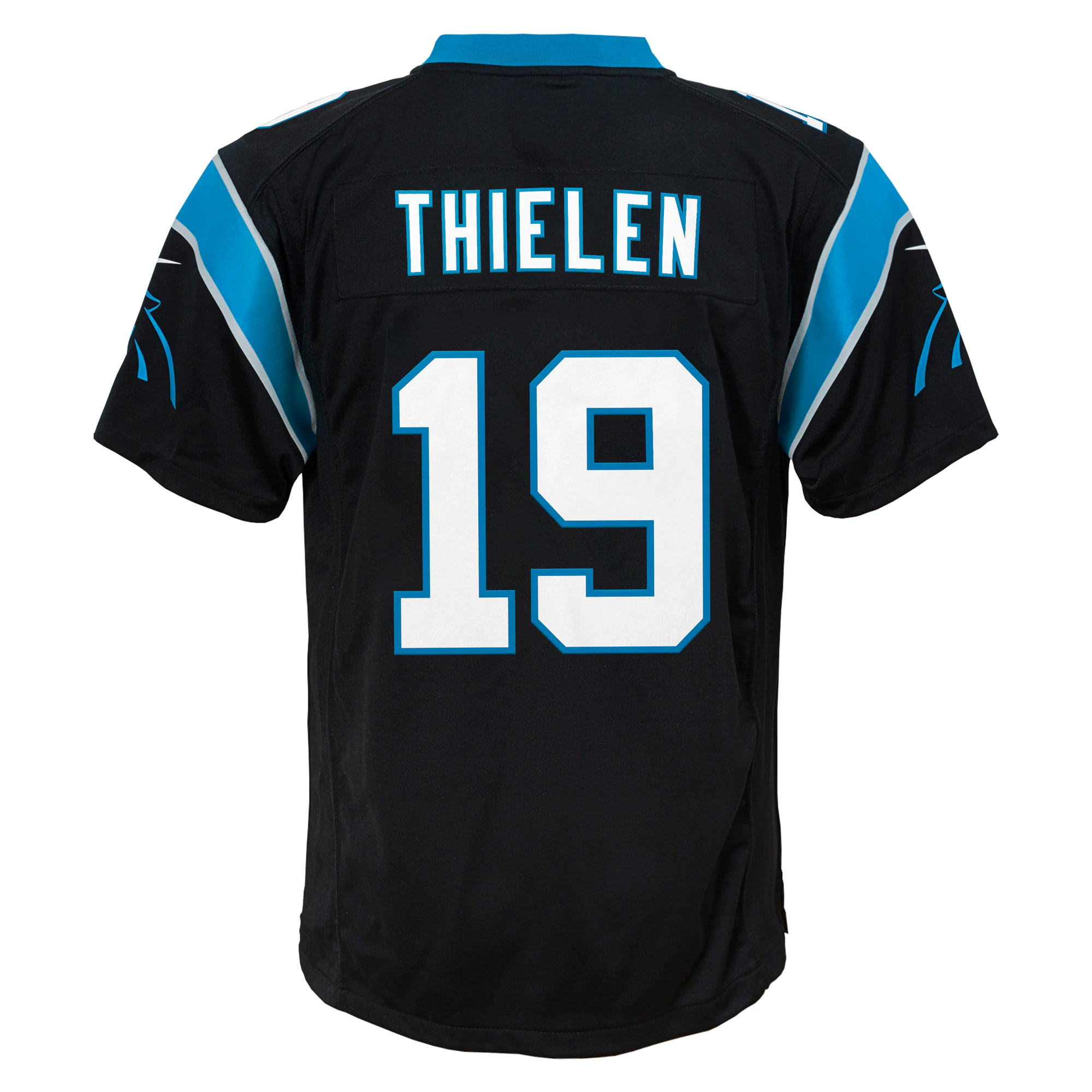 Adam Thielen Carolina Panthers BB Store Youth Game Jersey - Black