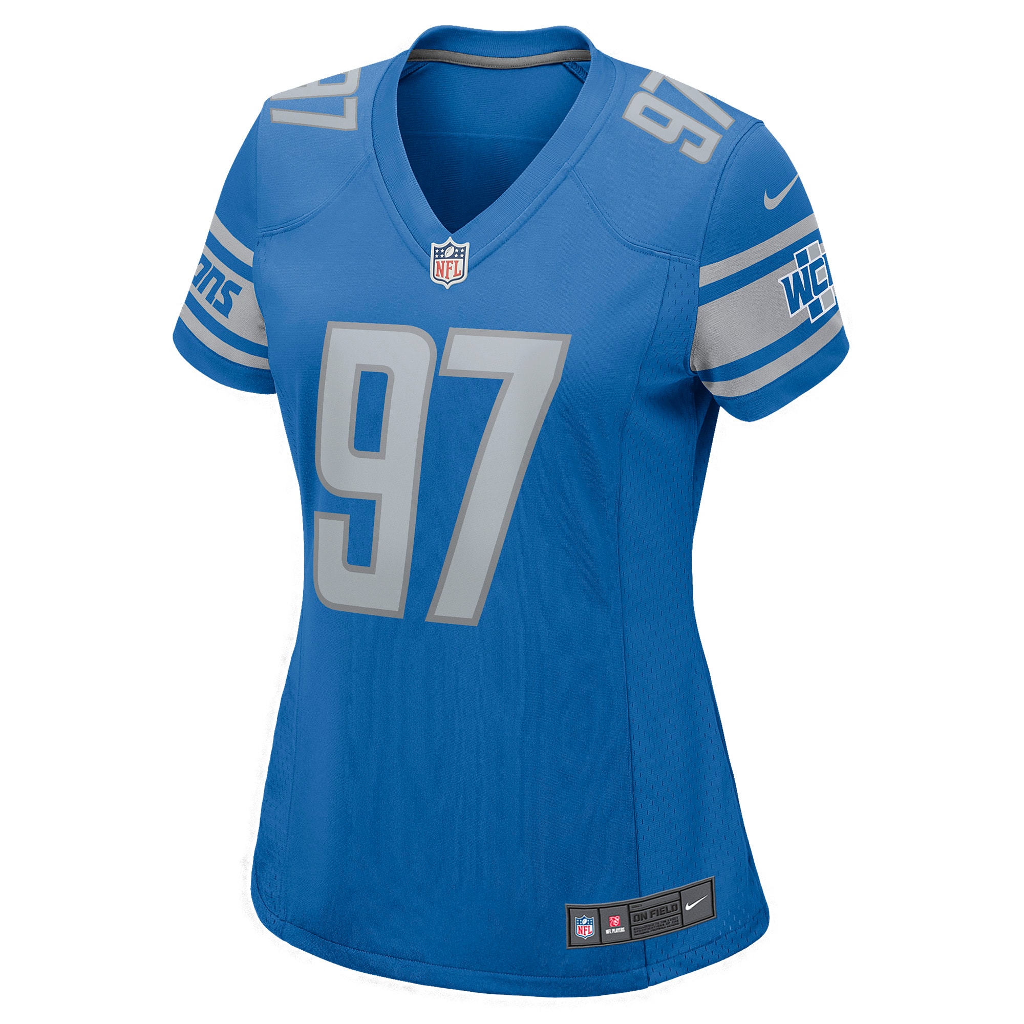 Aidan Hutchinson Detroit Lions BB Store Women's Game Jersey - Blue