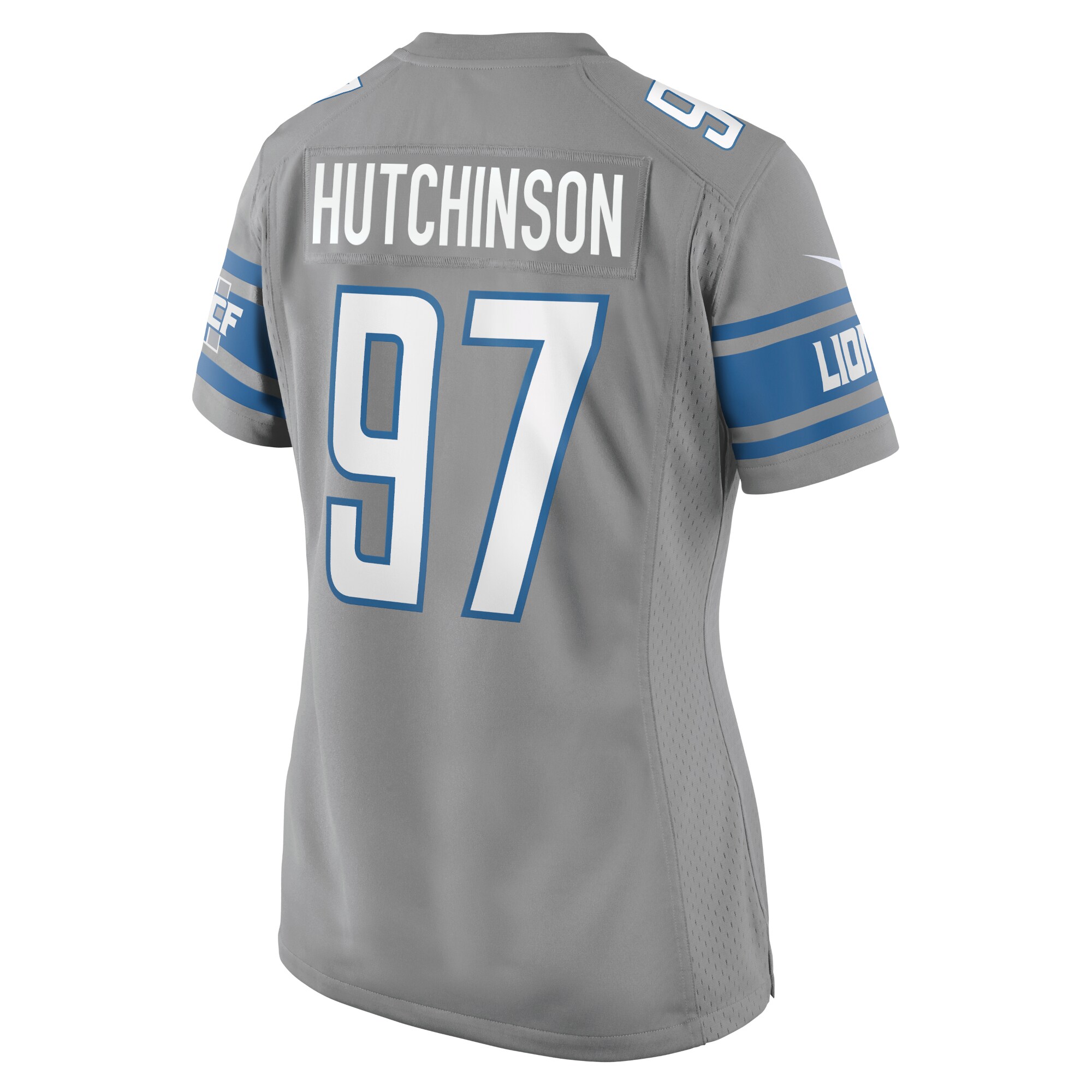 Aidan Hutchinson Detroit Lions BB Store Women's Game Jersey - Silver