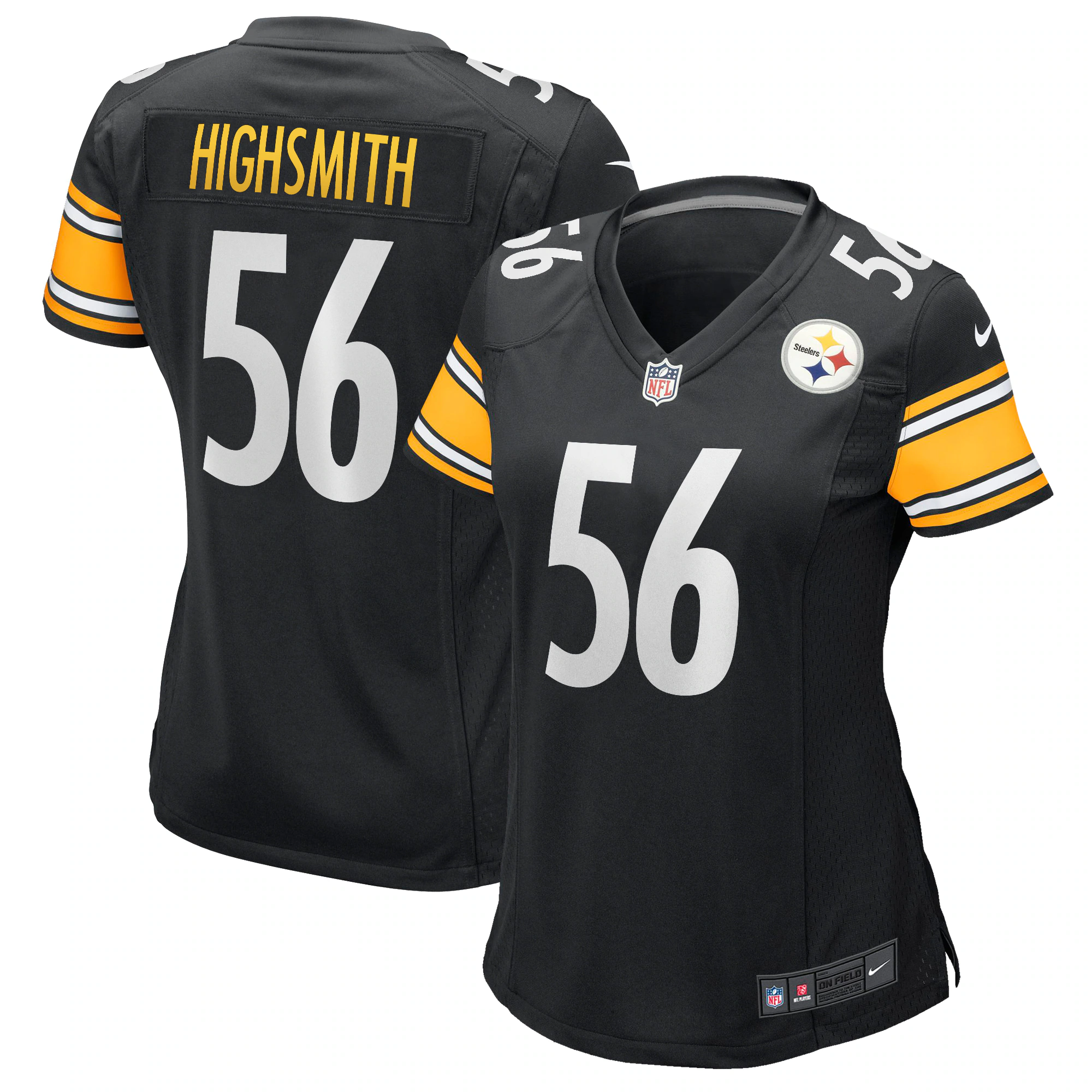 Alex Highsmith Pittsburgh Steelers BB Store Women's Game Jersey - Black
