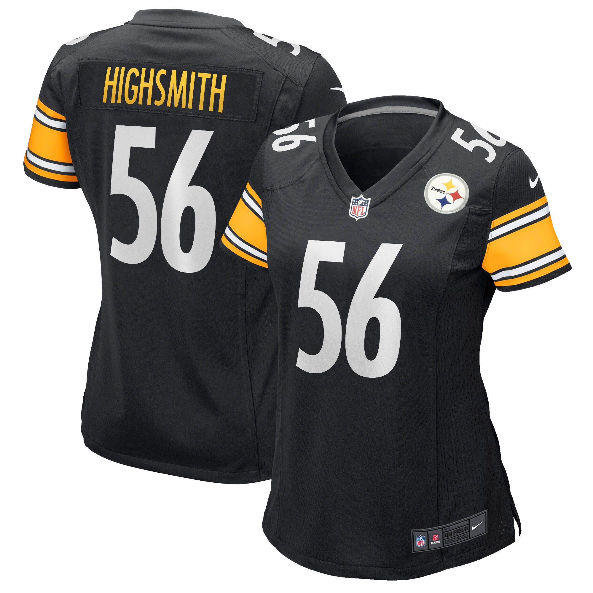 Alex Highsmith Pittsburgh Steelers BB Store Women's Game Jersey - Black