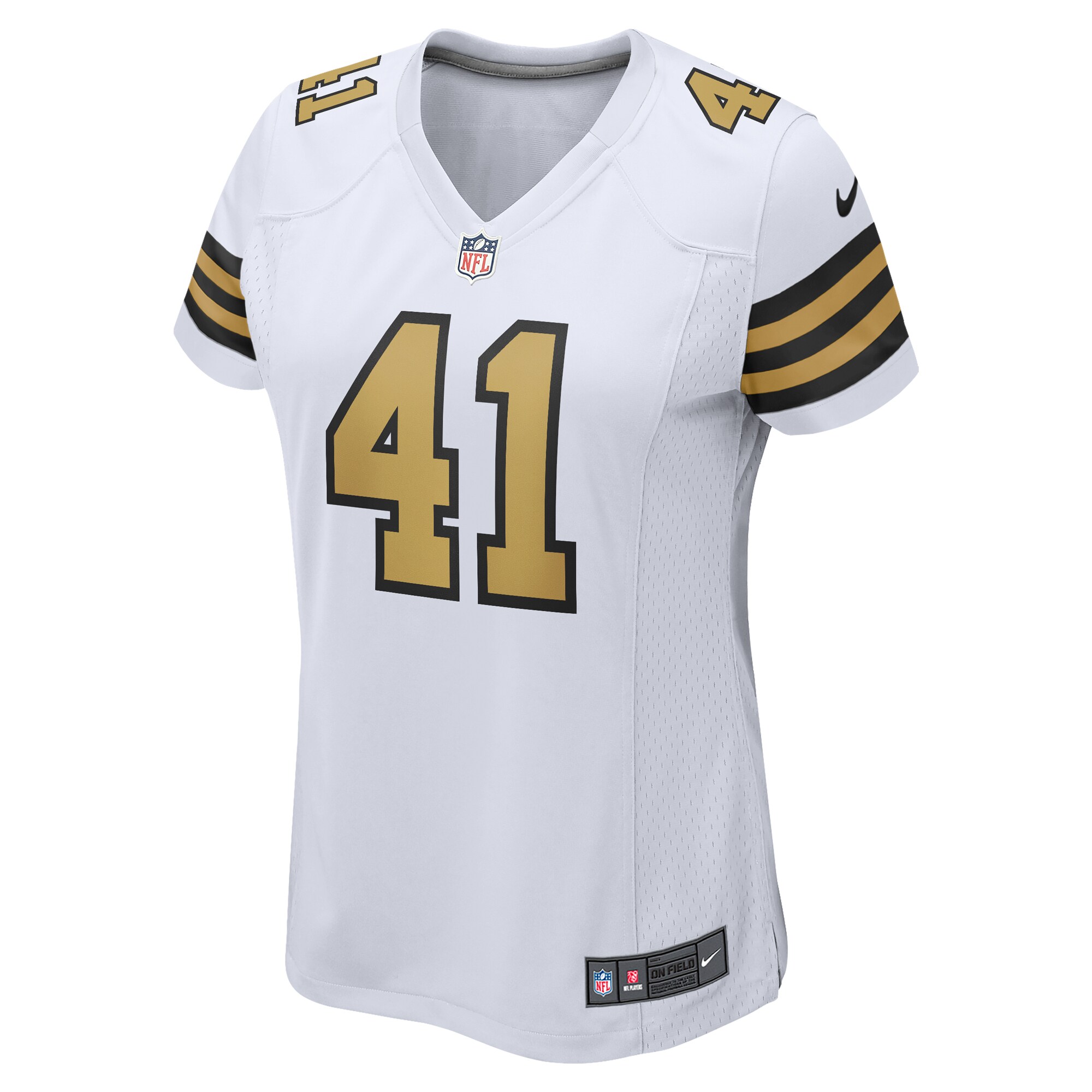 Alvin Kamara New Orleans Saints BB Store Women's Alternate Game Jersey -  White