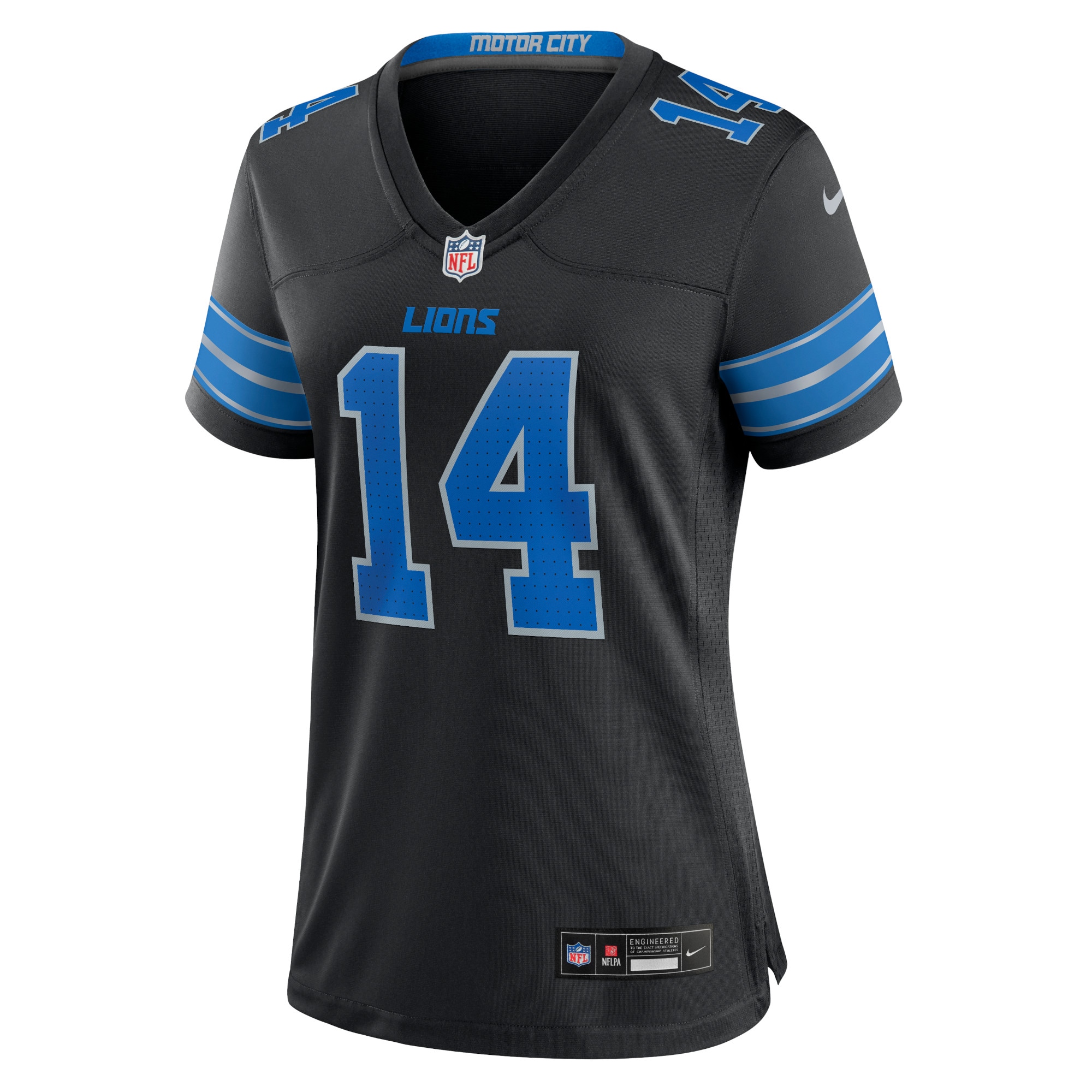 Amon-ra St. Brown Detroit Lions BB Store Women's 2nd Alternate Game Jersey - Black