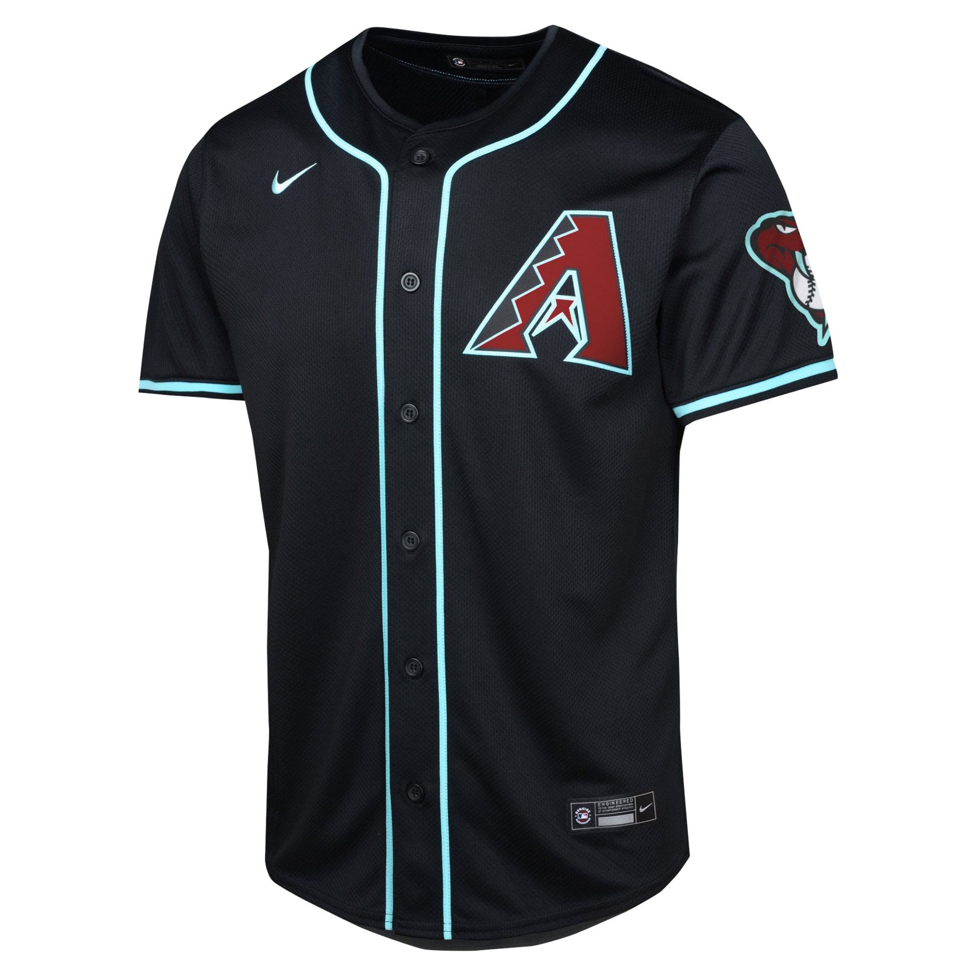 Arizona Diamondbacks BB Store Youth Alternate Limited Jersey - Black