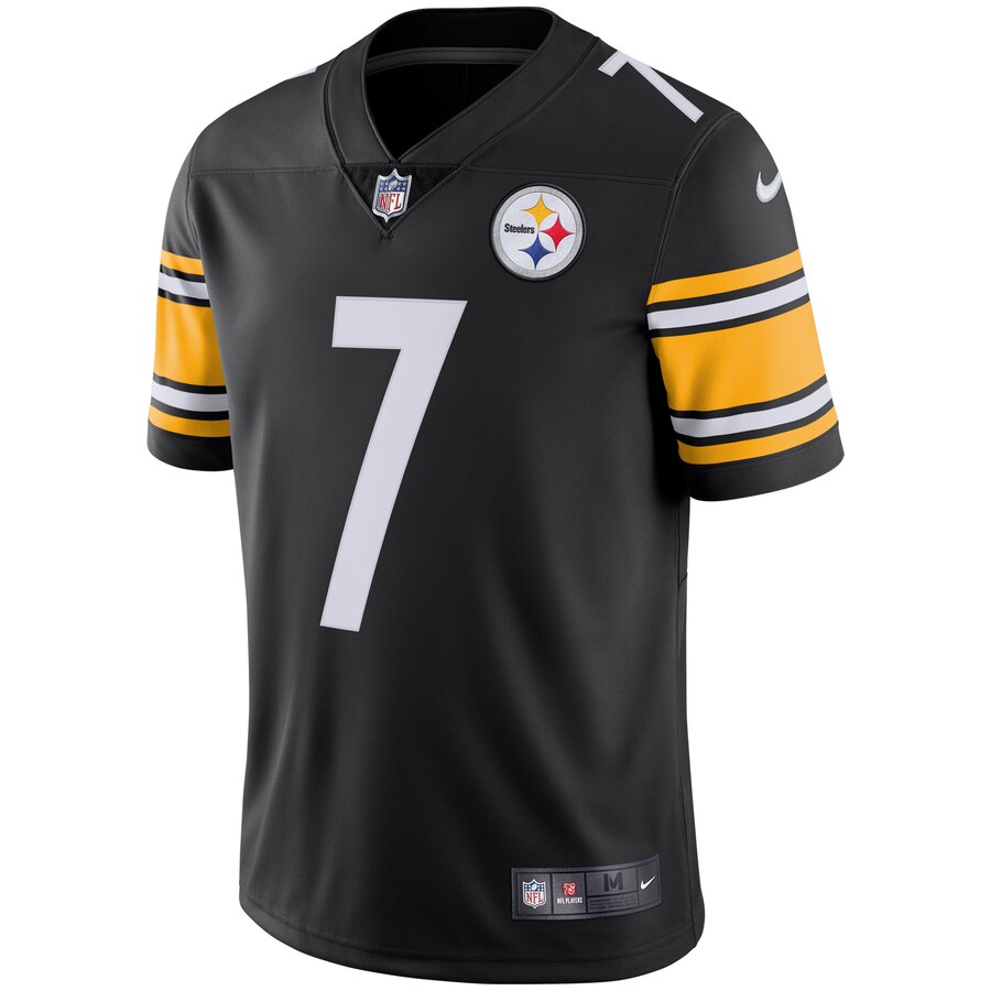 Ben Roethlisberger Pittsburgh Steelers BB Store Youth Vapor Untouchable Limited Player Jersey - Black