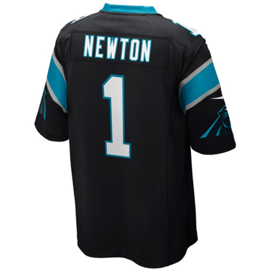 Cam Newton Carolina Panthers BB Store Youth Team Color Game Jersey - Black