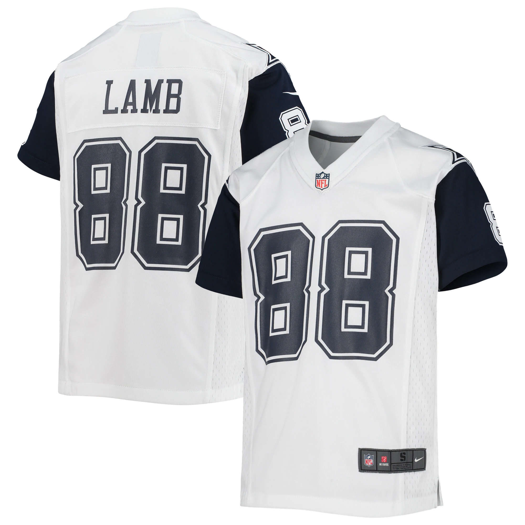 Ceedee Lamb Dallas Cowboys BB Store Youth Alternate Game Jersey - White