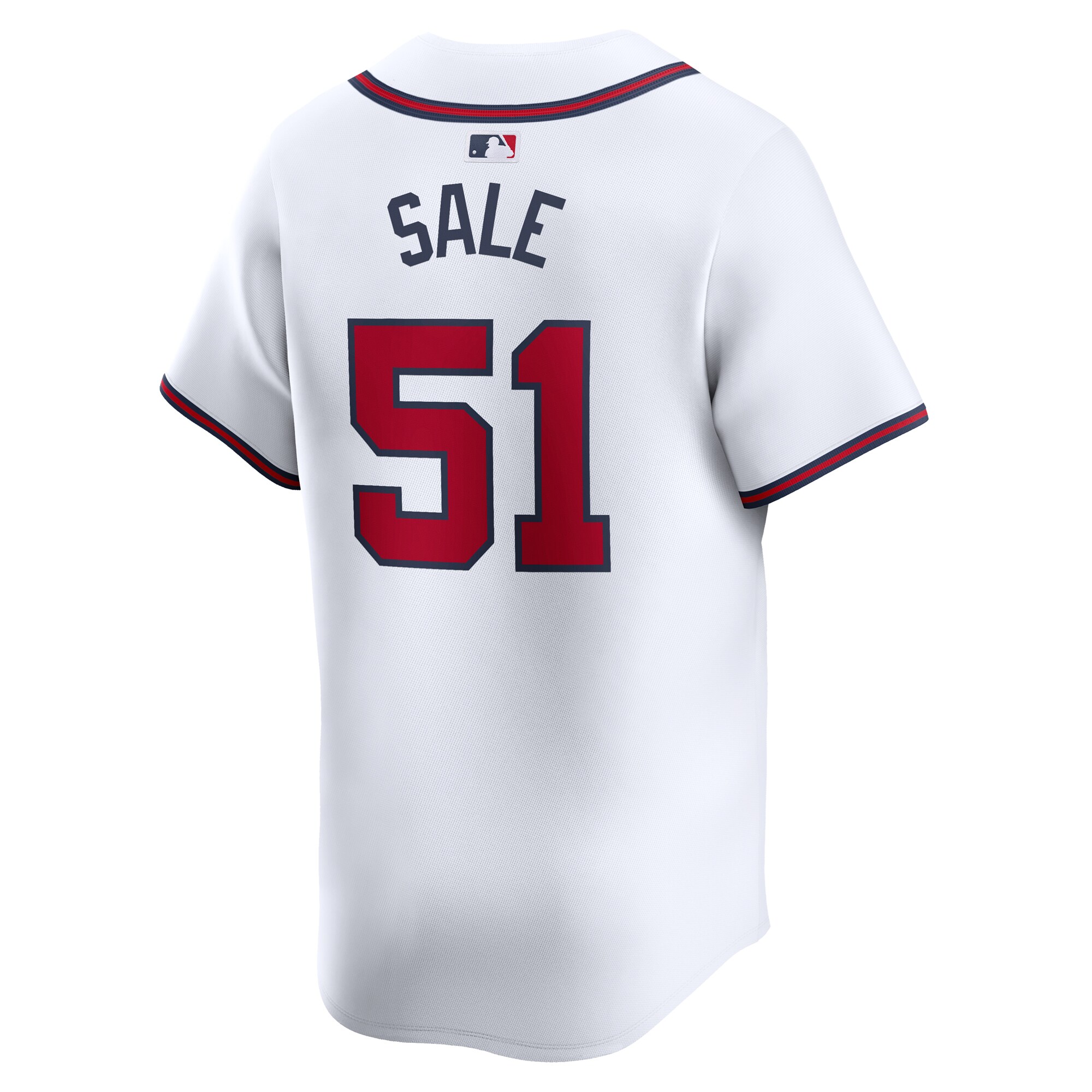 Chris Sale Atlanta Braves BB Store Home Limited Player Jersey - White