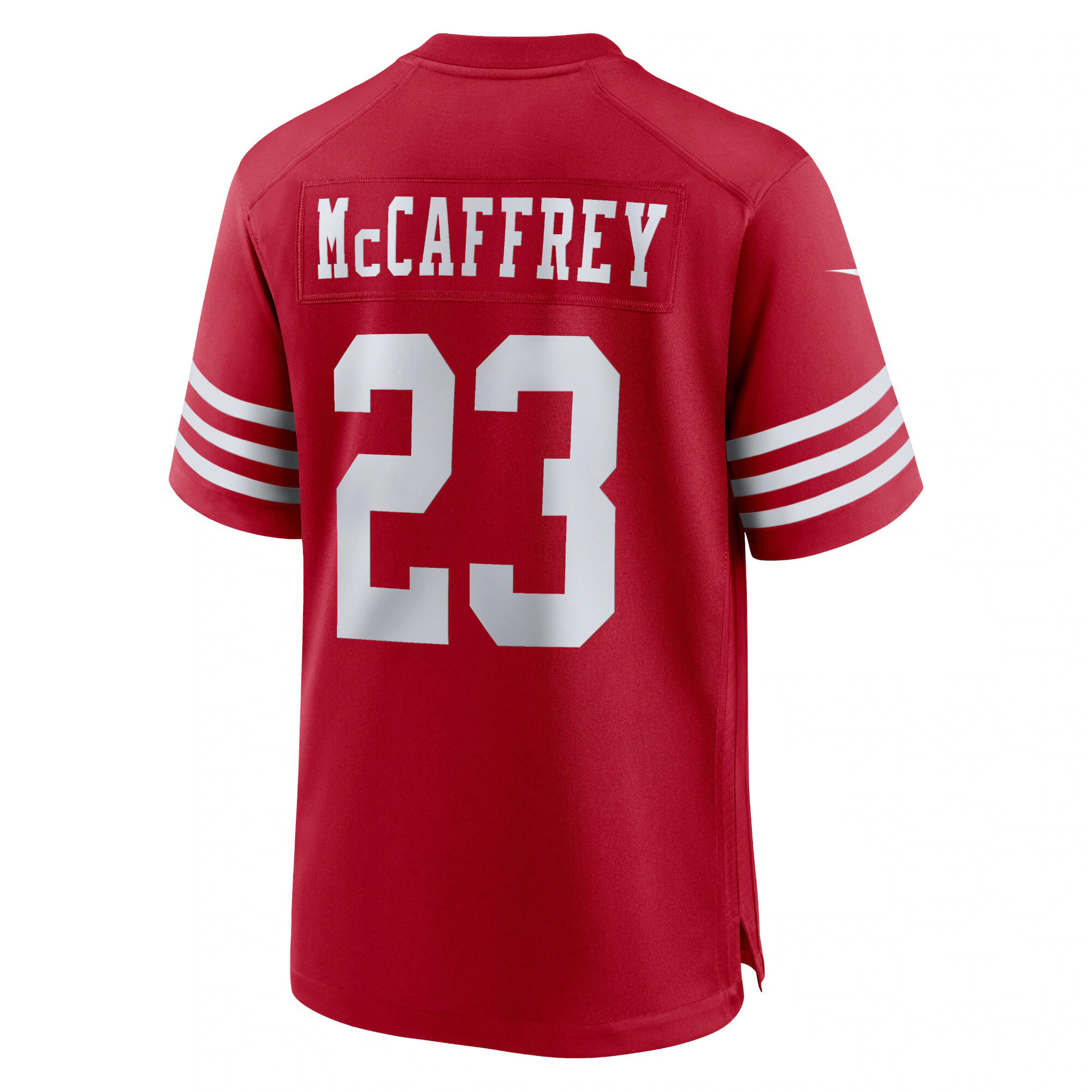 Christian Mccaffrey San Francisco  BB Store Youth Game Jersey - Scarlet