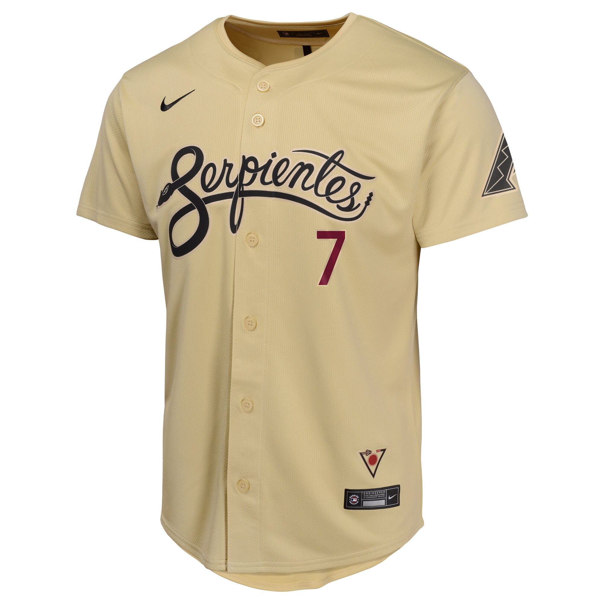 Corbin Carroll Arizona Diamondbacks BB Store Youth City Connect Limited Player Jersey - Sand