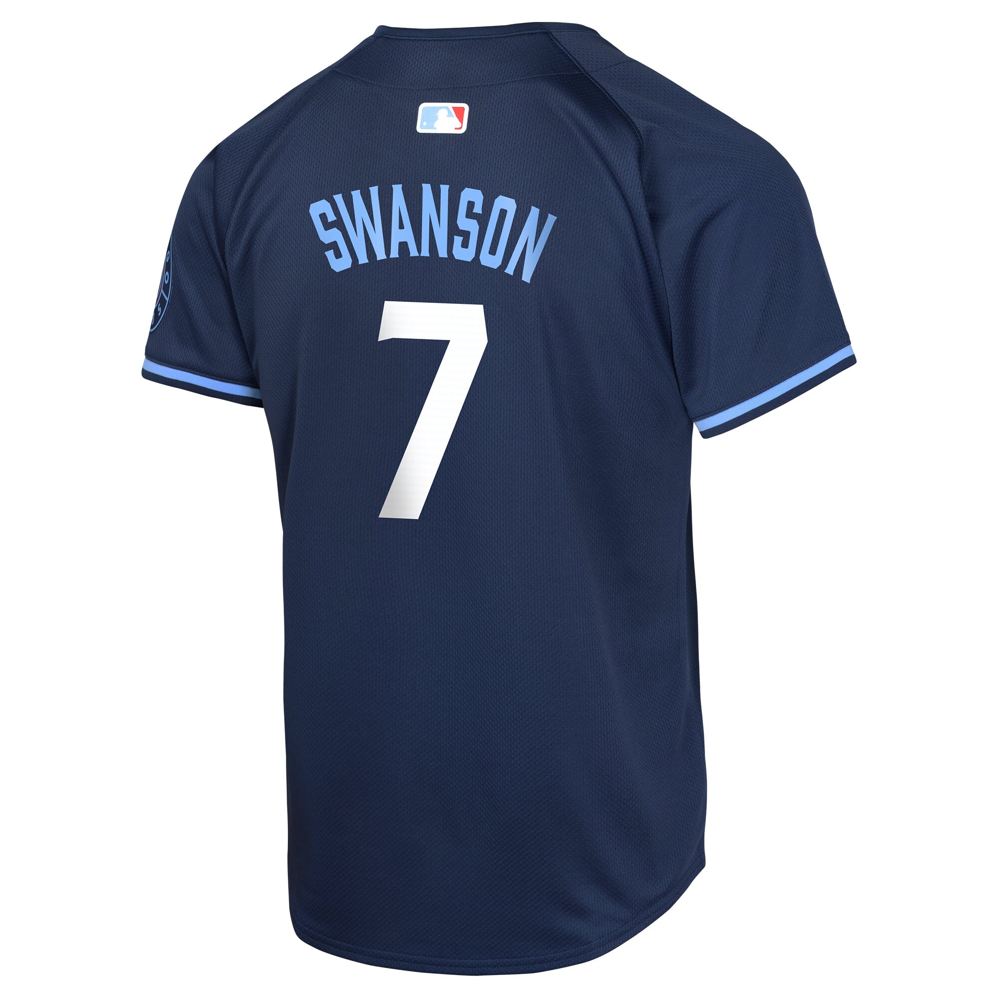 Dansby Swanson Chicago Cubs BB Store Youth City Connect Limited Player Jersey - Navy