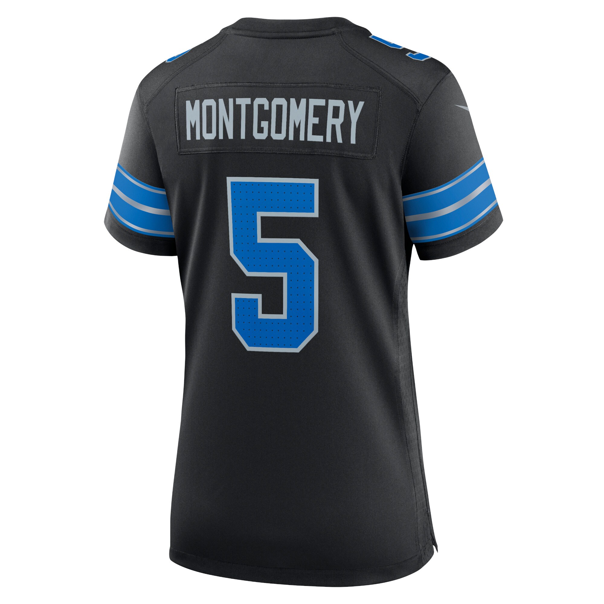 David Montgomery Detroit Lions BB Store Women's 2nd Alternate Game Jersey - Black