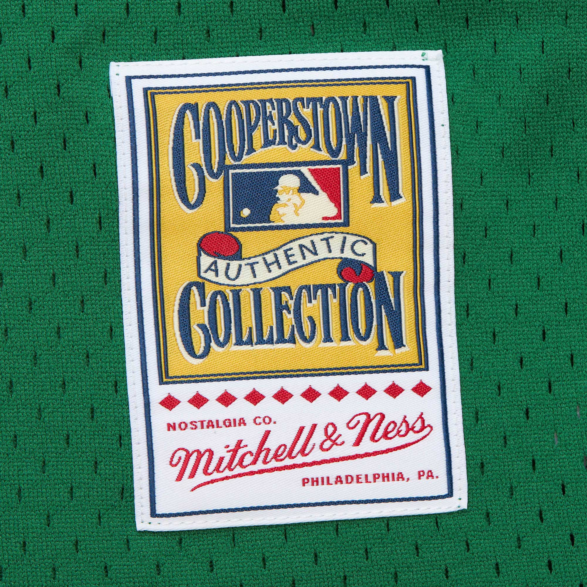 David Ortiz Boston Red Sox  Cooperstown Collection Mesh Batting Practice Jersey - Kelly Green