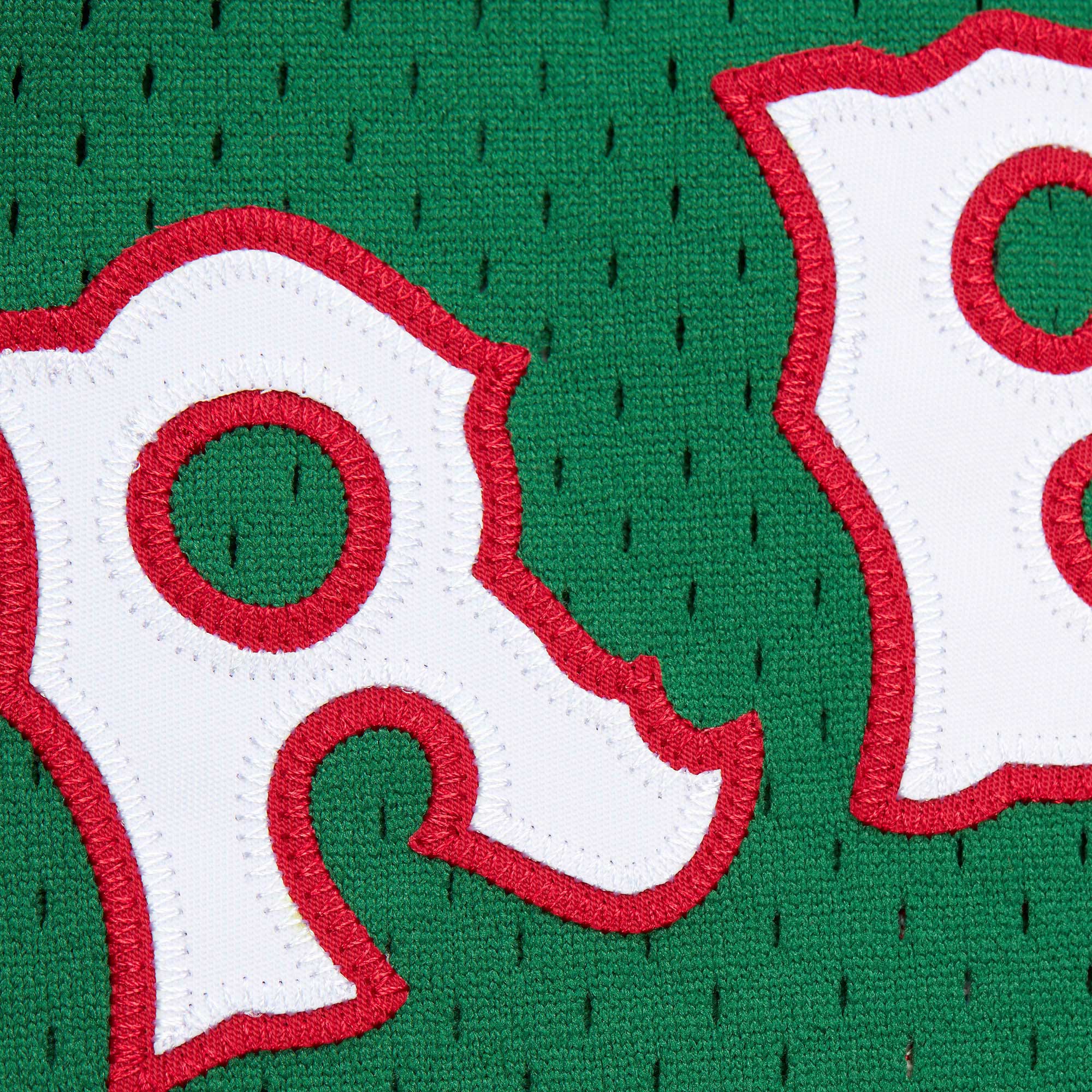 David Ortiz Boston Red Sox  Cooperstown Collection Mesh Batting Practice Jersey - Kelly Green