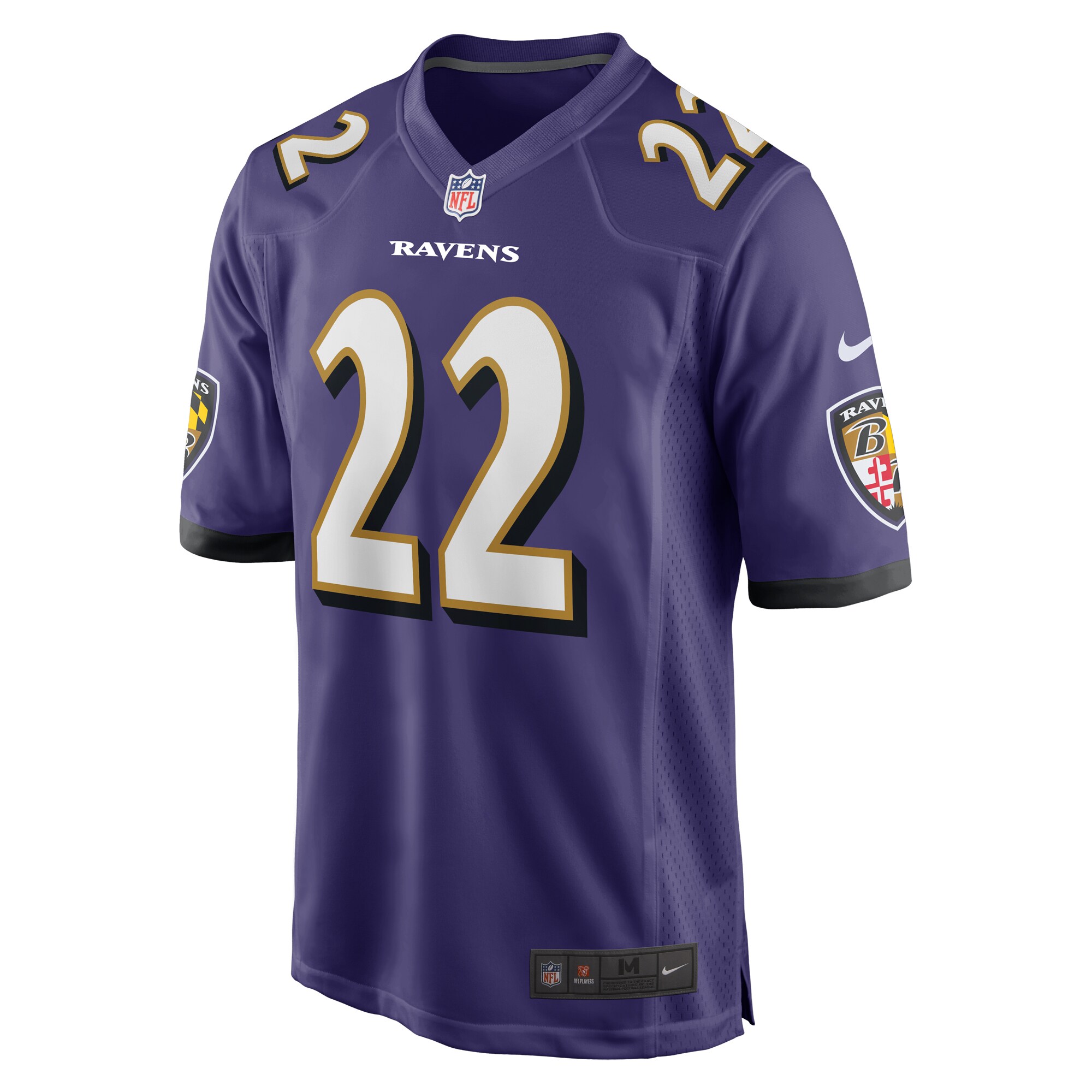 Derrick Henry Baltimore Ravens BB Store Game Player Jersey - Purple