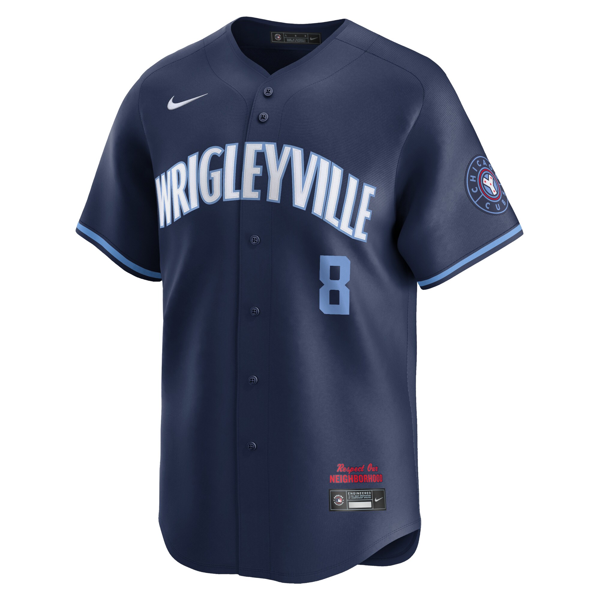 Ian Happ Chicago Cubs BB Store City Connect Limited Player Jersey - Navy
