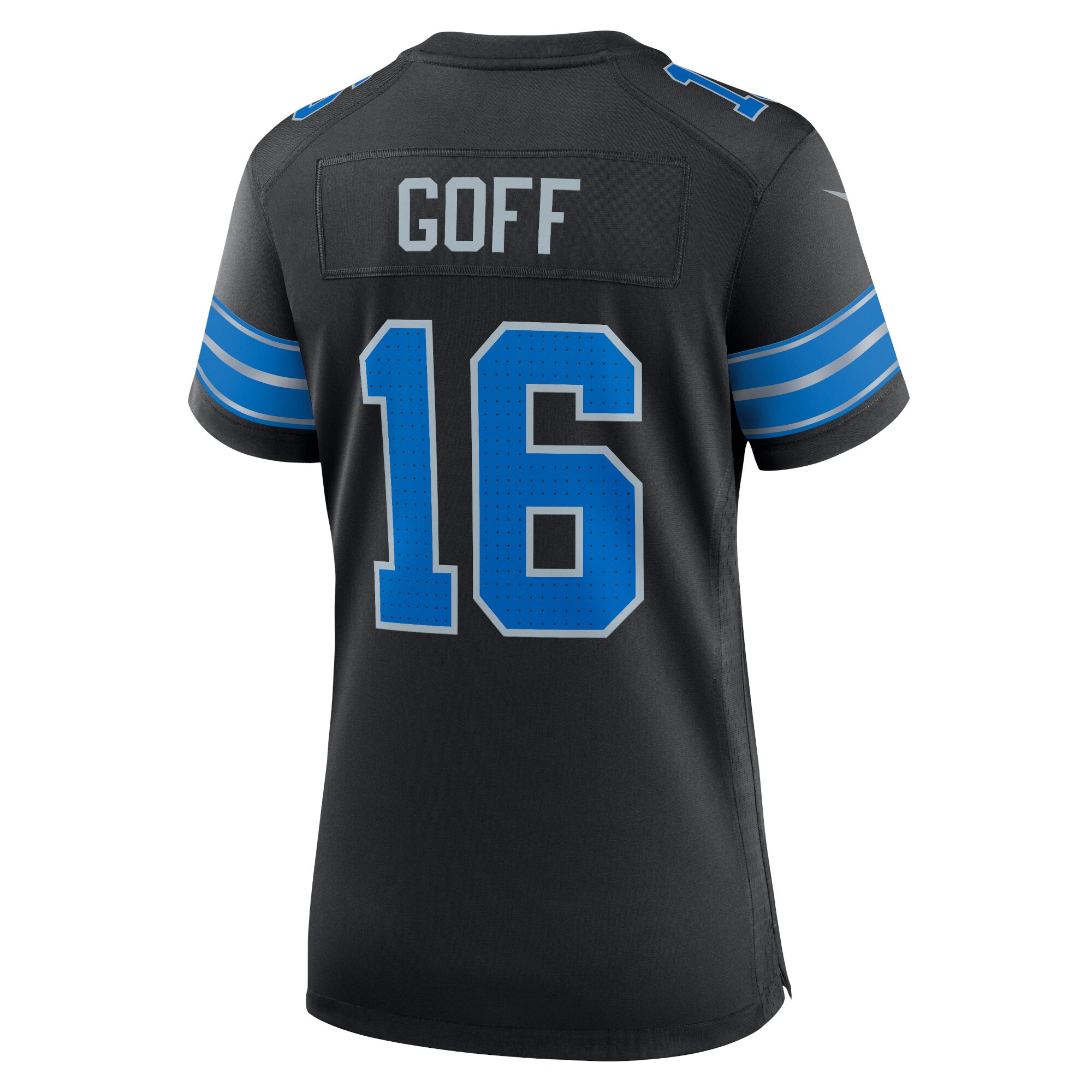 Jared Goff Detroit Lions BB Store Women's 2nd Alternate Game Jersey - Black