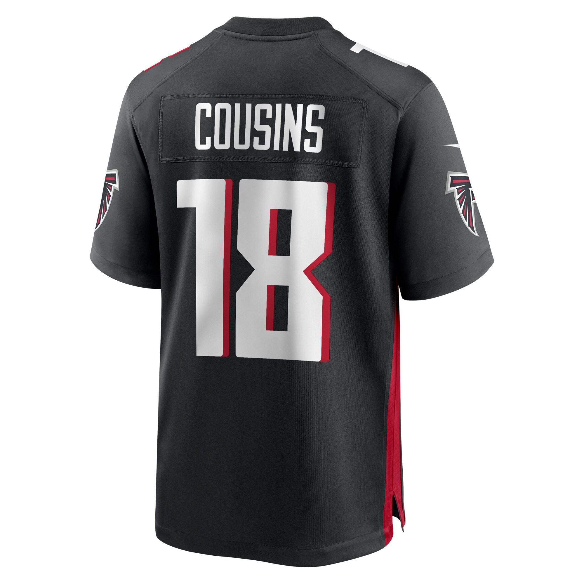 Kirk Cousins Atlanta Falcons BB Store Game Player Jersey - Black
