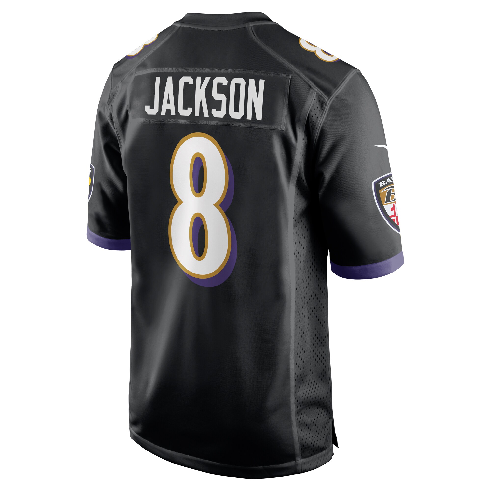 Lamar Jackson Baltimore Ravens BB Store Alternate Game Jersey -  Black