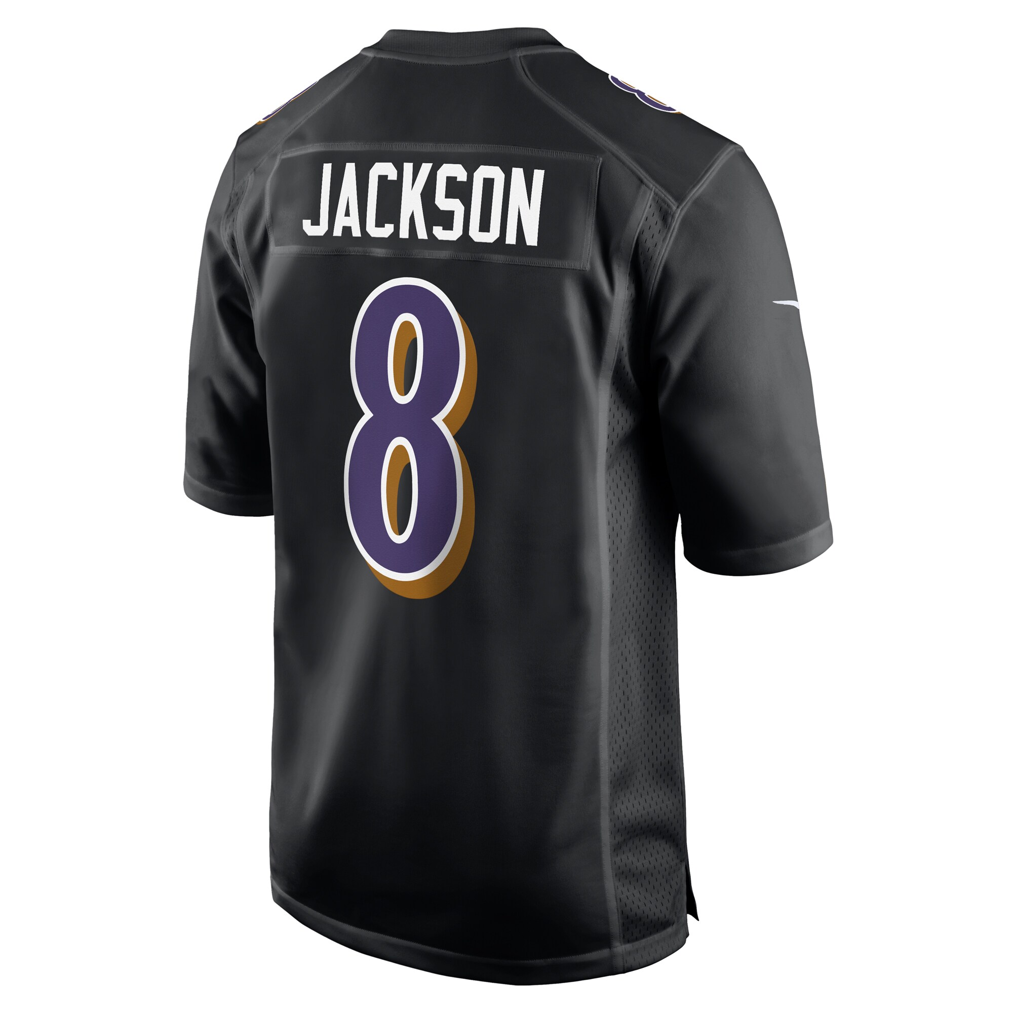 Lamar Jackson Baltimore Ravens BB Store Fashion Game Jersey - Black