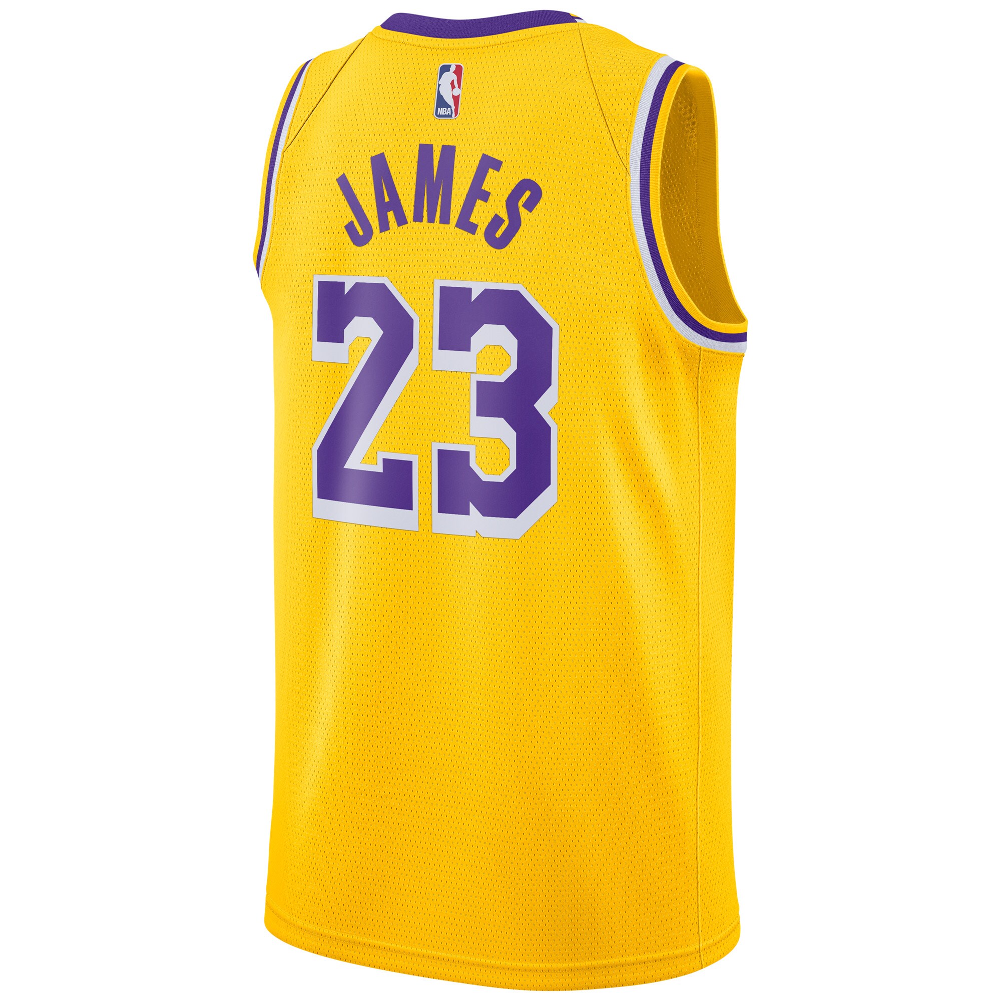 Lebron James Los Angeles Lakers BB Store Swingman Player Jersey Gold - Icon Edition
