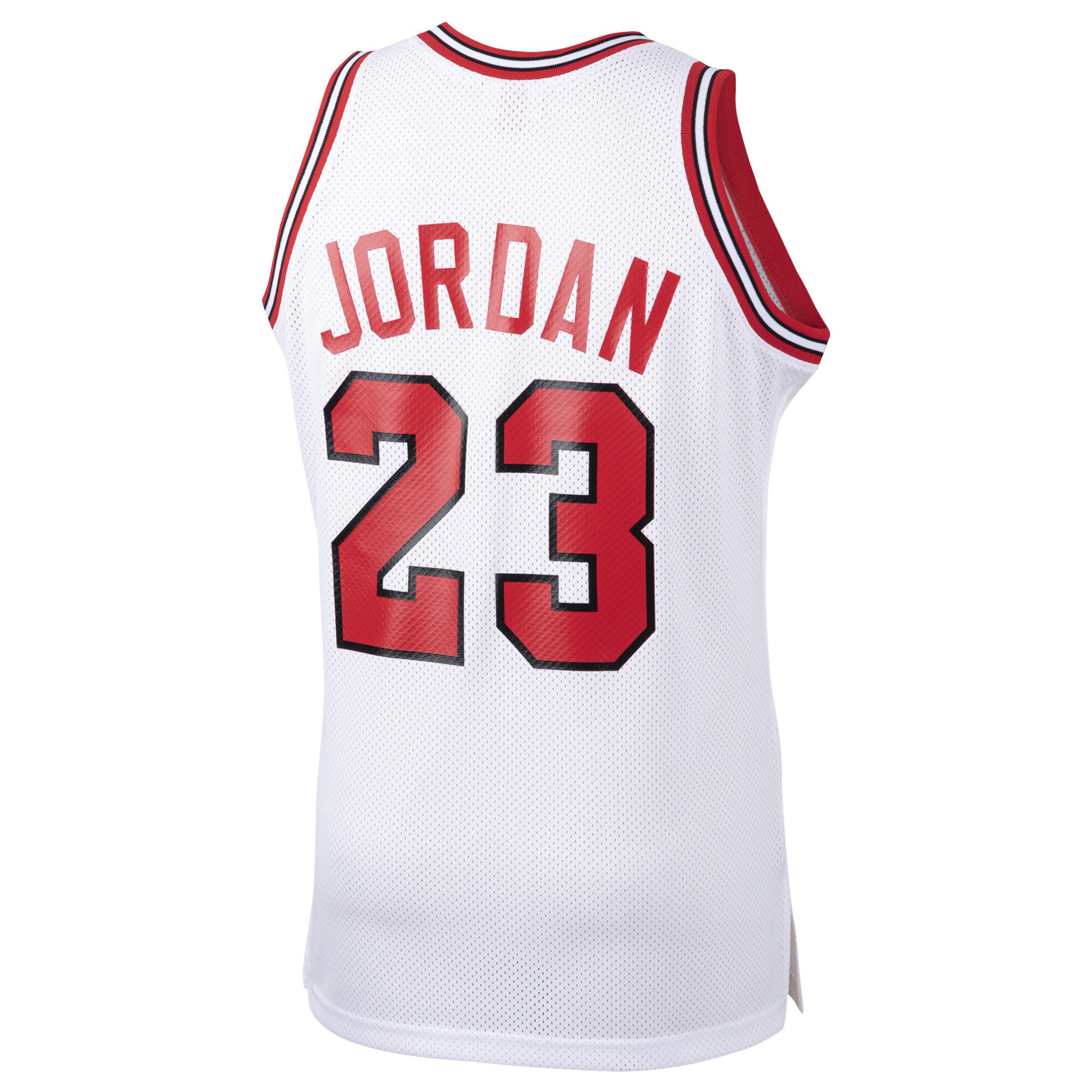 Michael Jordan Chicago Bulls  1984/85 Hardwood Classics Rookie Authentic Jersey - White