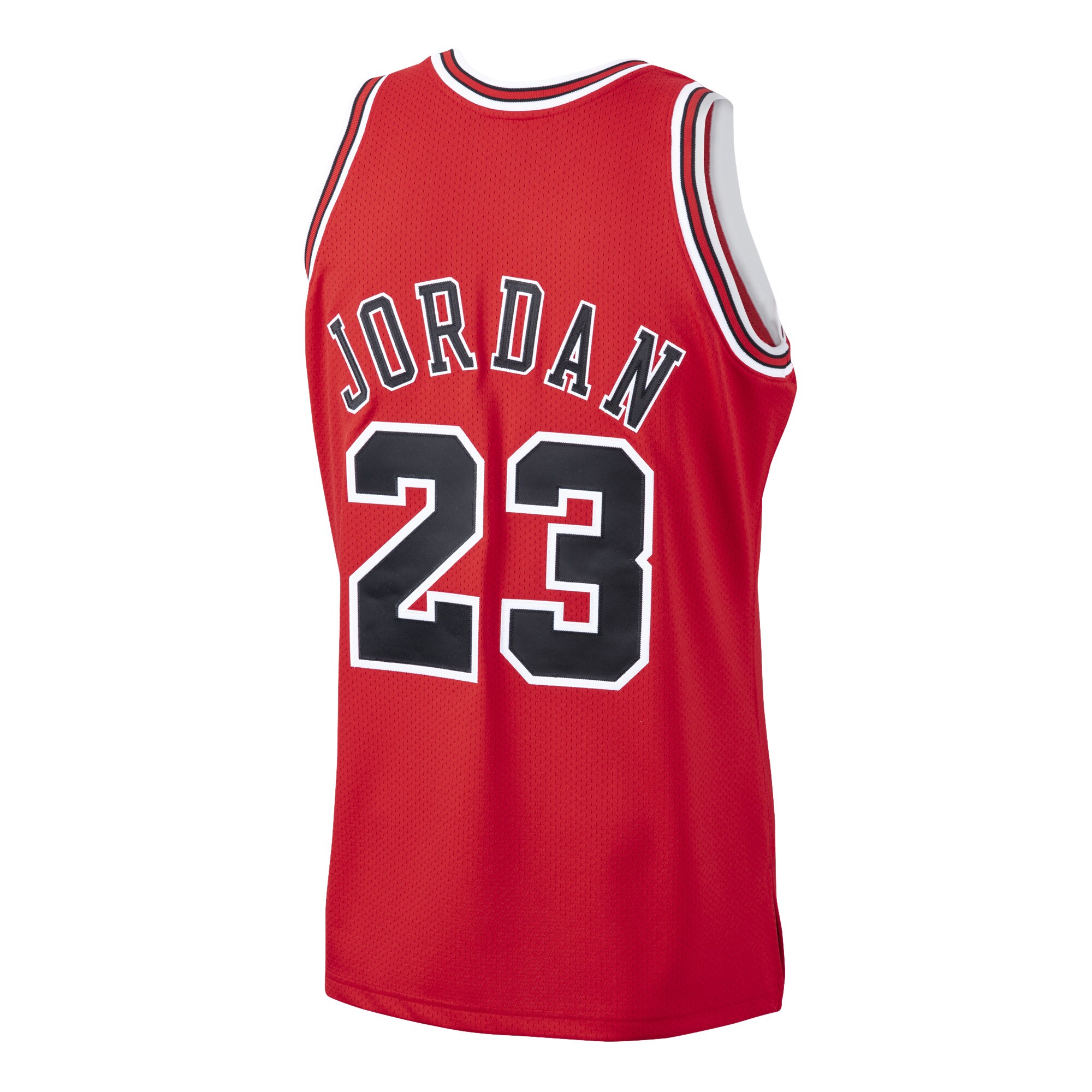 Michael Jordan Chicago Bulls  1997/98 Hardwood Classics Authentic Jersey - Scarlet