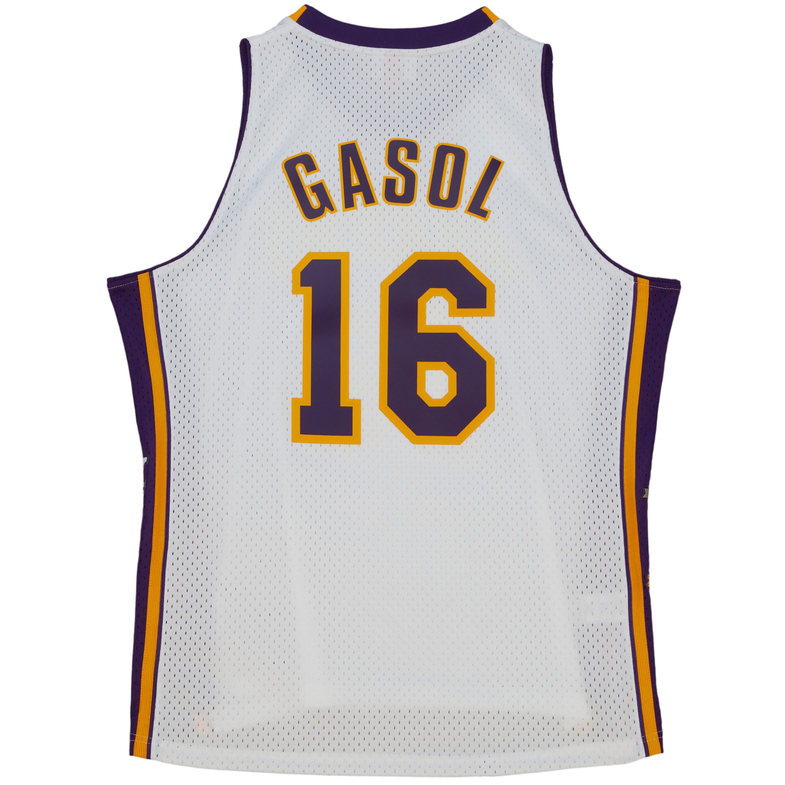 Pau Gasol Los Angeles Lakers  Unisex Hall Of Fame Class Of 2023 Throwback Swingman Jersey - White