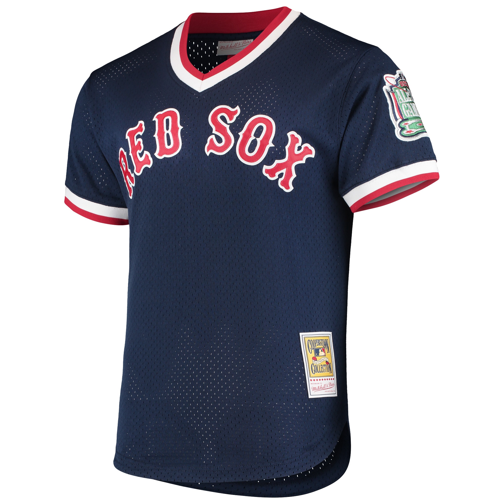 Pedro Martinez Boston Red Sox  1999 Cooperstown Collection Mesh Batting Practice Jersey - Navy