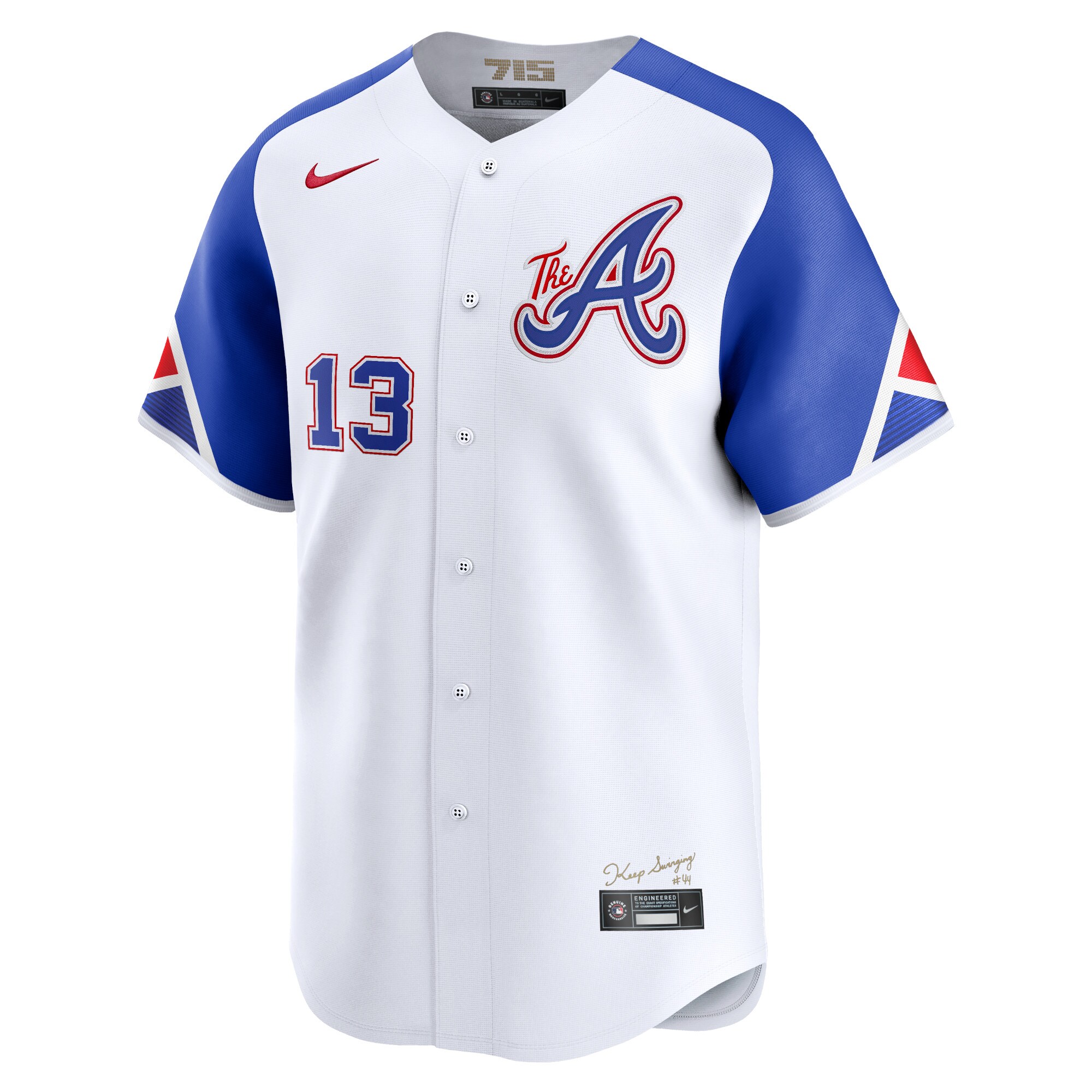 Ronald Acuna Jr. Atlanta Braves BB Store City Connect Limited Player Jersey - White