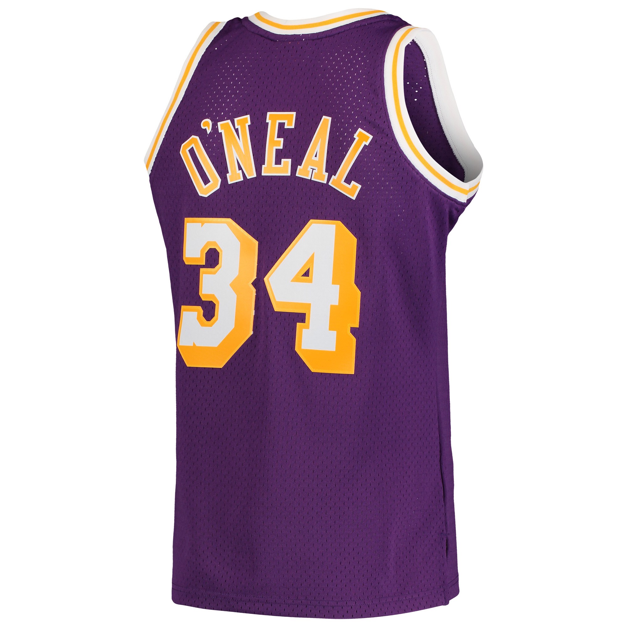 Shaquille O'neal Los Angeles Lakers  Hardwood Classics Swingman Jersey - Purple