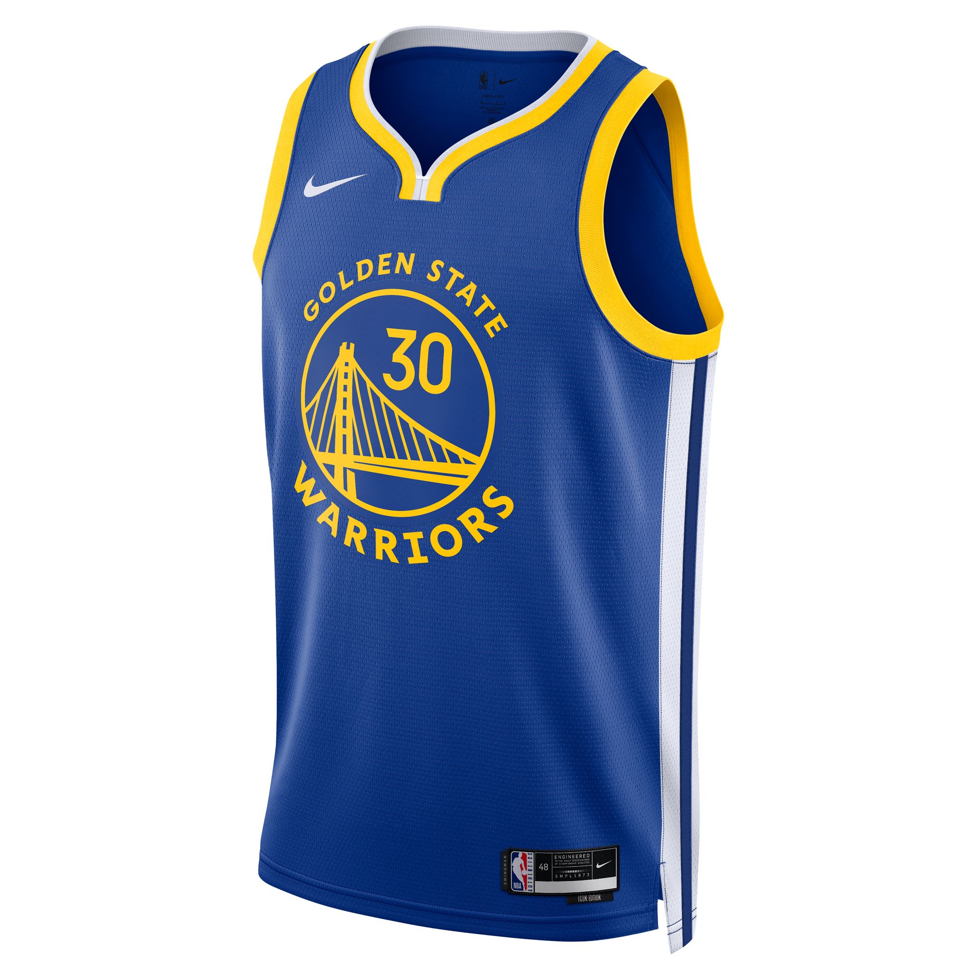 Stephen Curry Golden State Warriors BB Store Unisex Swingman Jersey - Icon Edition - Royal