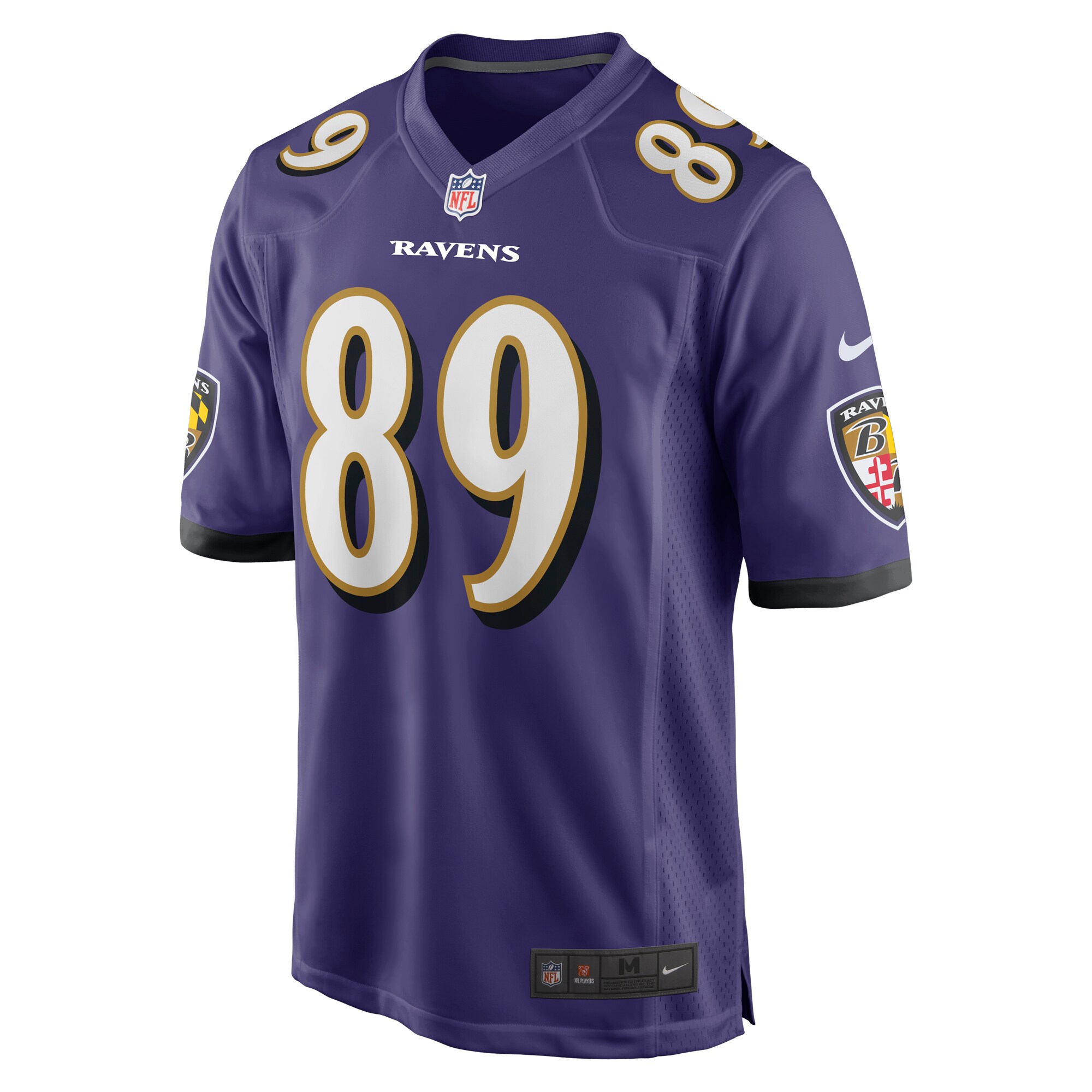 Steve Smith Sr. Baltimore Ravens BB Store Retired Player Game Jersey - Purple