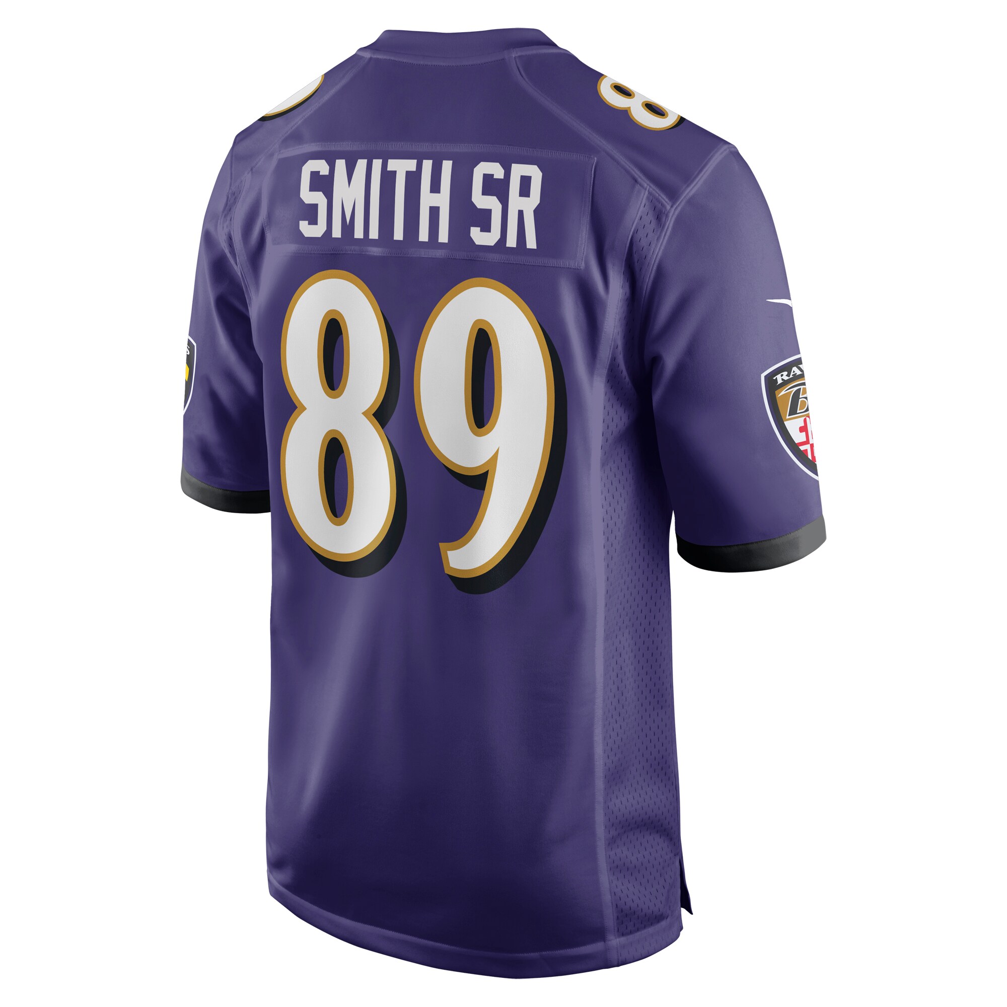 Steve Smith Sr. Baltimore Ravens BB Store Retired Player Game Jersey - Purple